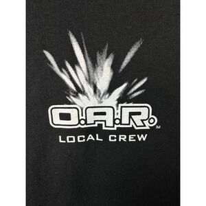 O.A.R. Local Crew T Shirt Adult XL Black Short Sleeve NEW